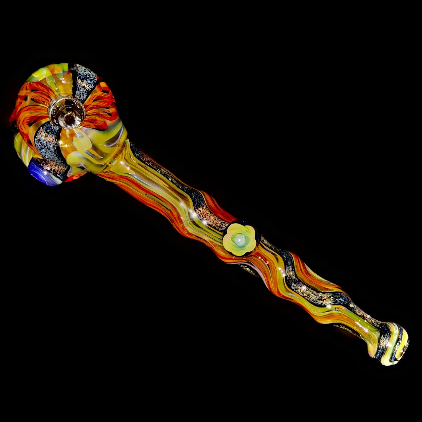 Terry Sharp OG Heady Inside Out Dichro Hammer Bubbler New