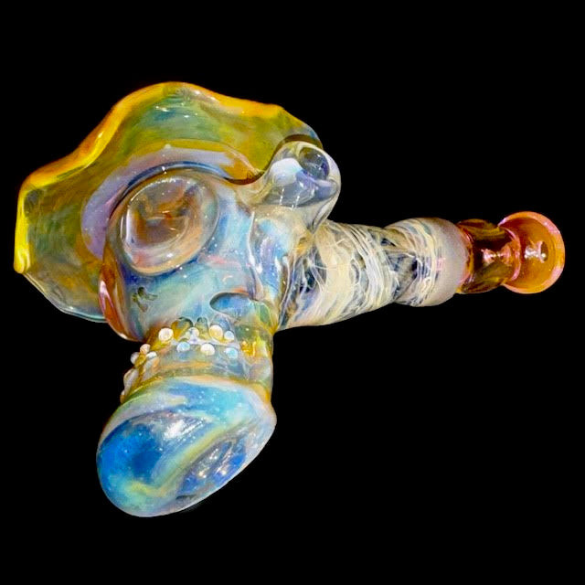 Cam Tower Fumed Floppy Hat Skull Hammer New