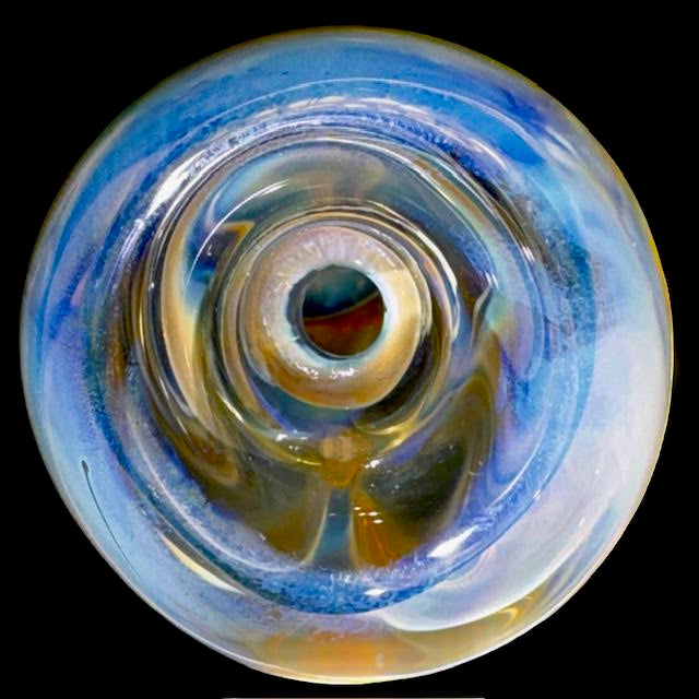 Cam Tower Fumed Double Skull Chillum New