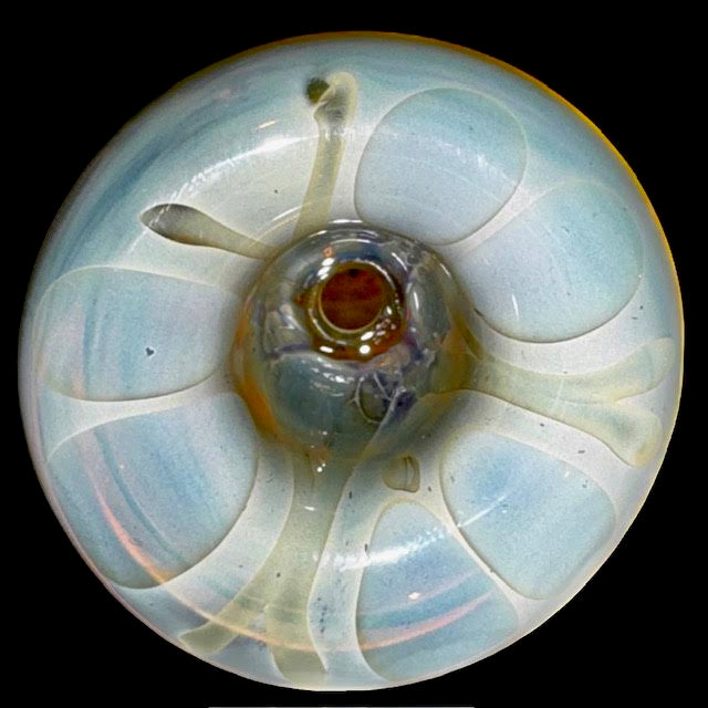 Cam Tower Fumed Double Skull Chillum New