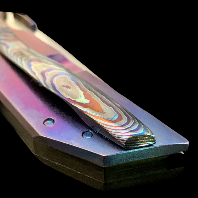 Tuff Knives Custom Amalgam #4 New from Geoff