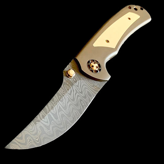 Burchtree Custom Dressed mini Persian in Westinghouse Micarta Mint (Pre-Owned)