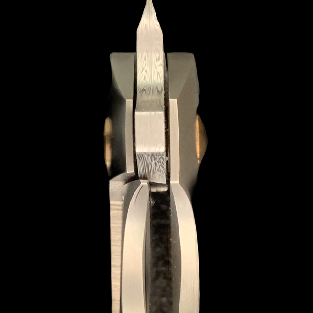 Koert Custom Pershing in Damasteel (Preowned) Mint