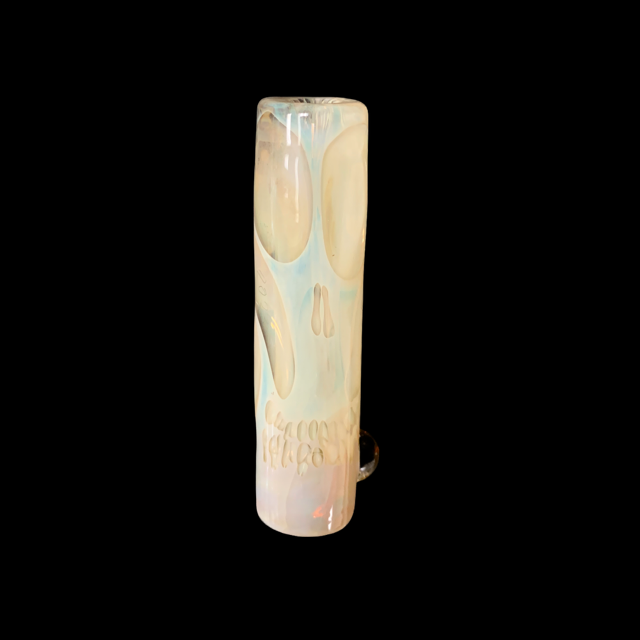 Cam Tower Heady Fumed Double Skull Bead New #4