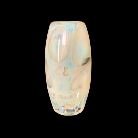Cam Tower Heady Fumed Double Skull Bead New #5