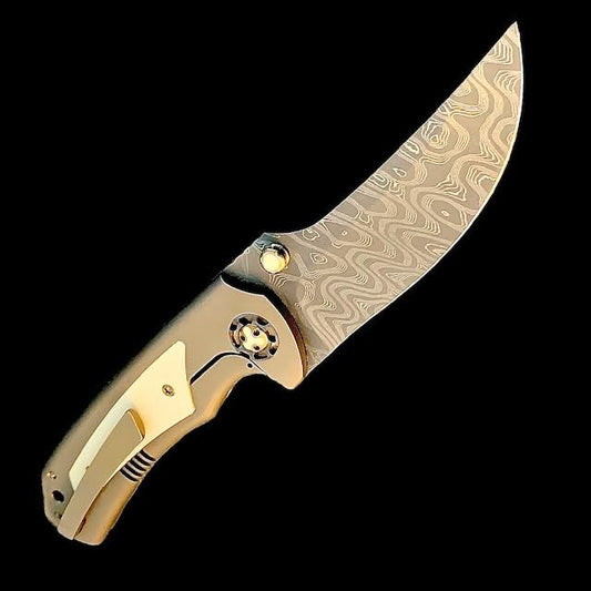 Burchtree Custom Dressed mini Persian in Westinghouse Micarta Mint (Pre-Owned)