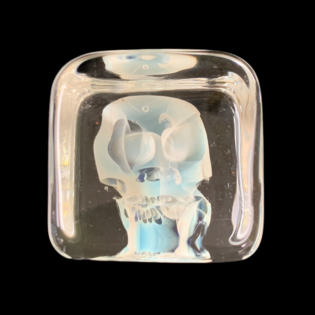 Cam Tower Fumed Skull Sugar Cube New #1