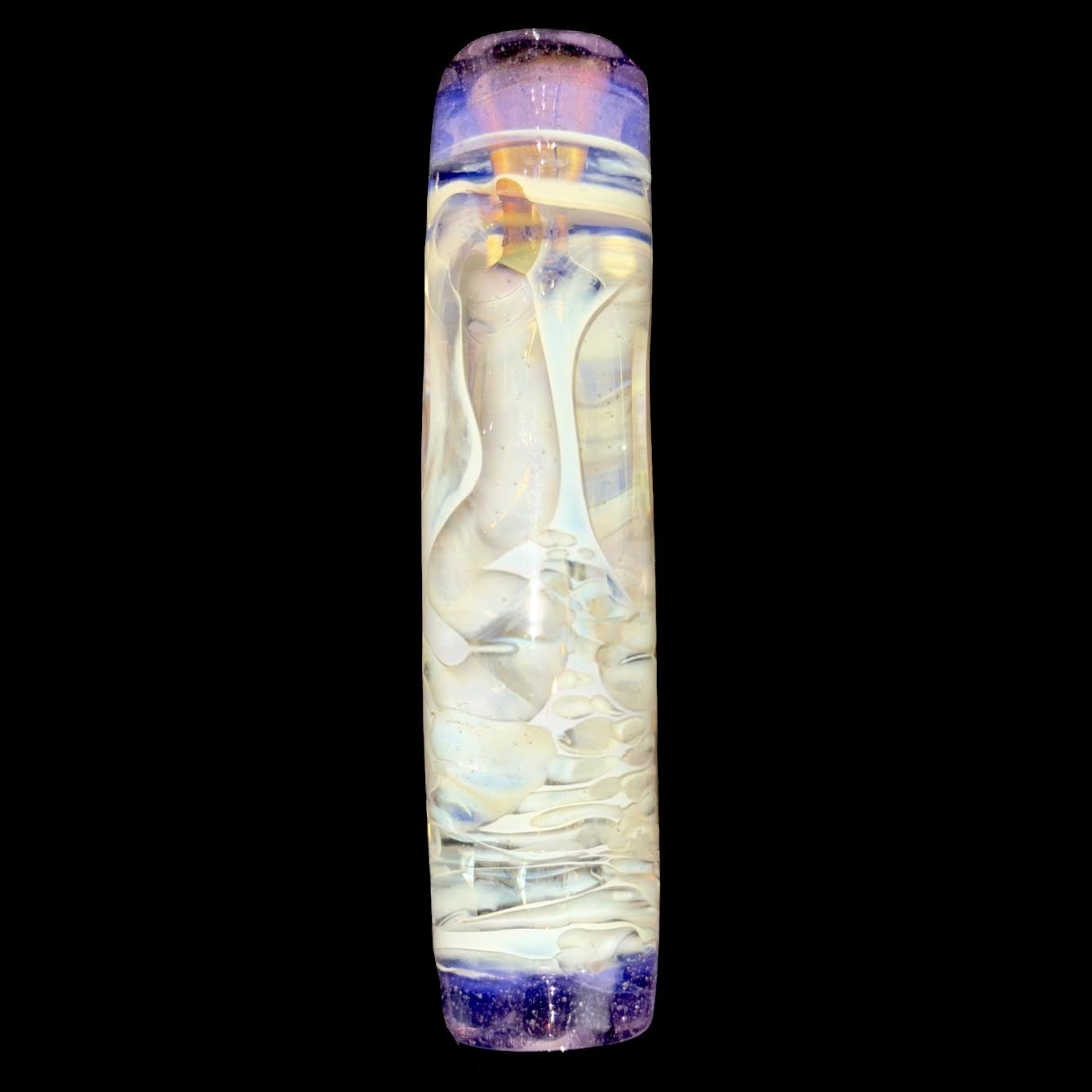 Cam Tower Fumed Skull Lavender Chillum New