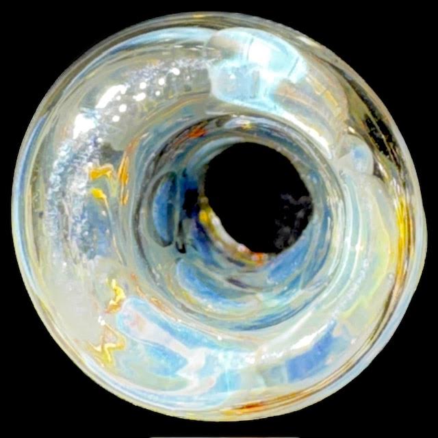 Bob Snodgrass Fumed Skulls Bead New