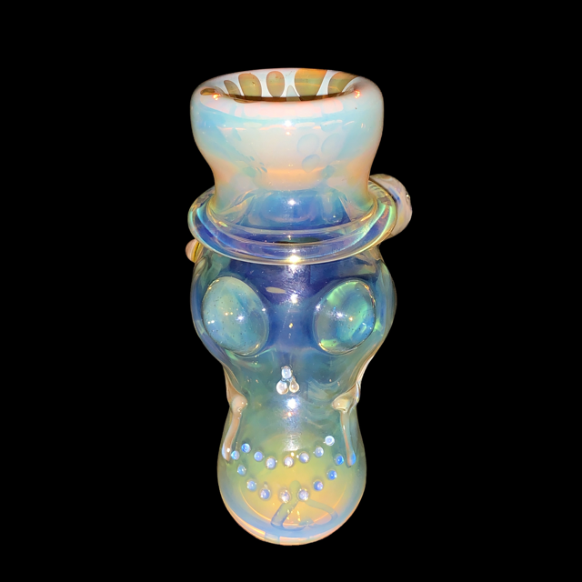Ginny Snodgrass & Jon Gietl Heady Skulls and Shroom Top Hat Hammer New