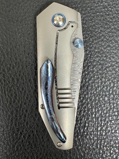 Koert Custom mini Sabot in Damasteel New from Kentucky