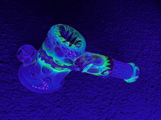 Dillinger Heady Fume with Line Work, Millies UV Hammer New #1