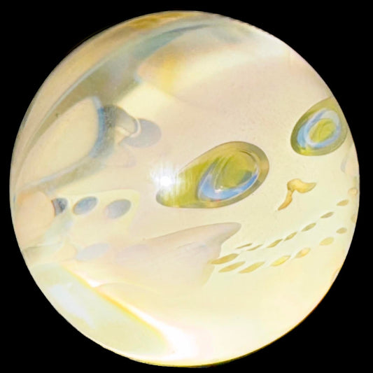 Ginny Snodgrass Double Fumed UV Skulls Marble New #1