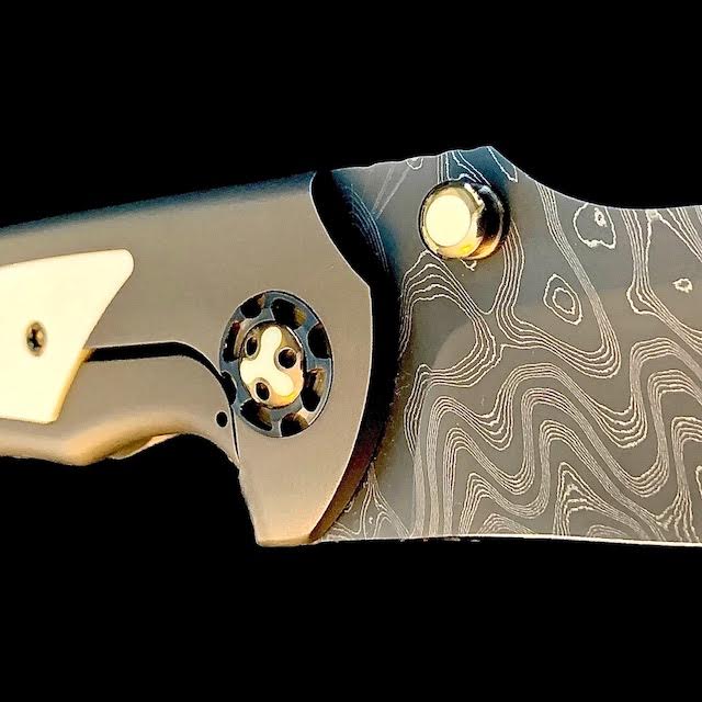 Burchtree Custom Dressed mini Persian in Westinghouse Micarta Mint (Pre-Owned)