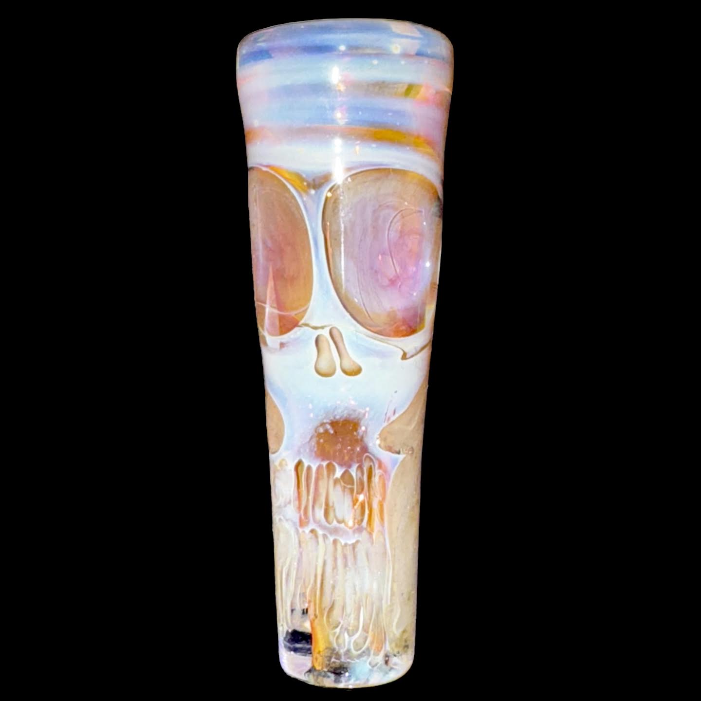 Cam Tower Red Skull Chillum New