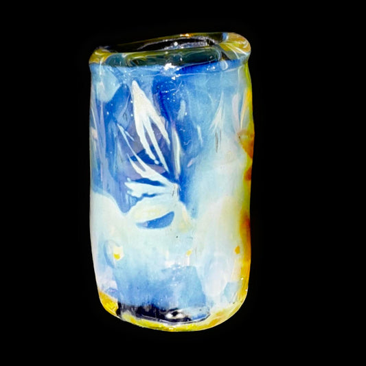 Bob Snodgrass Fumed Sweet Leaf Bead New