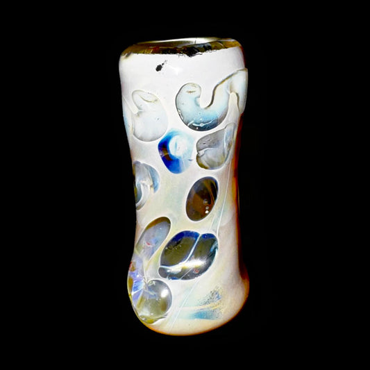 Bob Snodgrass Fumed Skull Bead New
