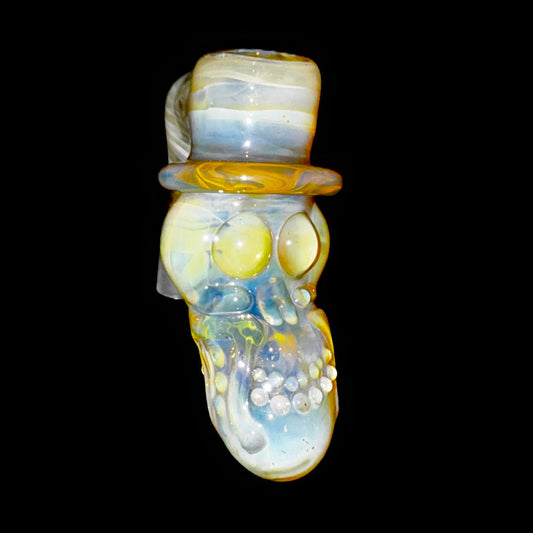 Travis Wigger Heady Fume Double Skull Top Hat Ash Catcher New #4
