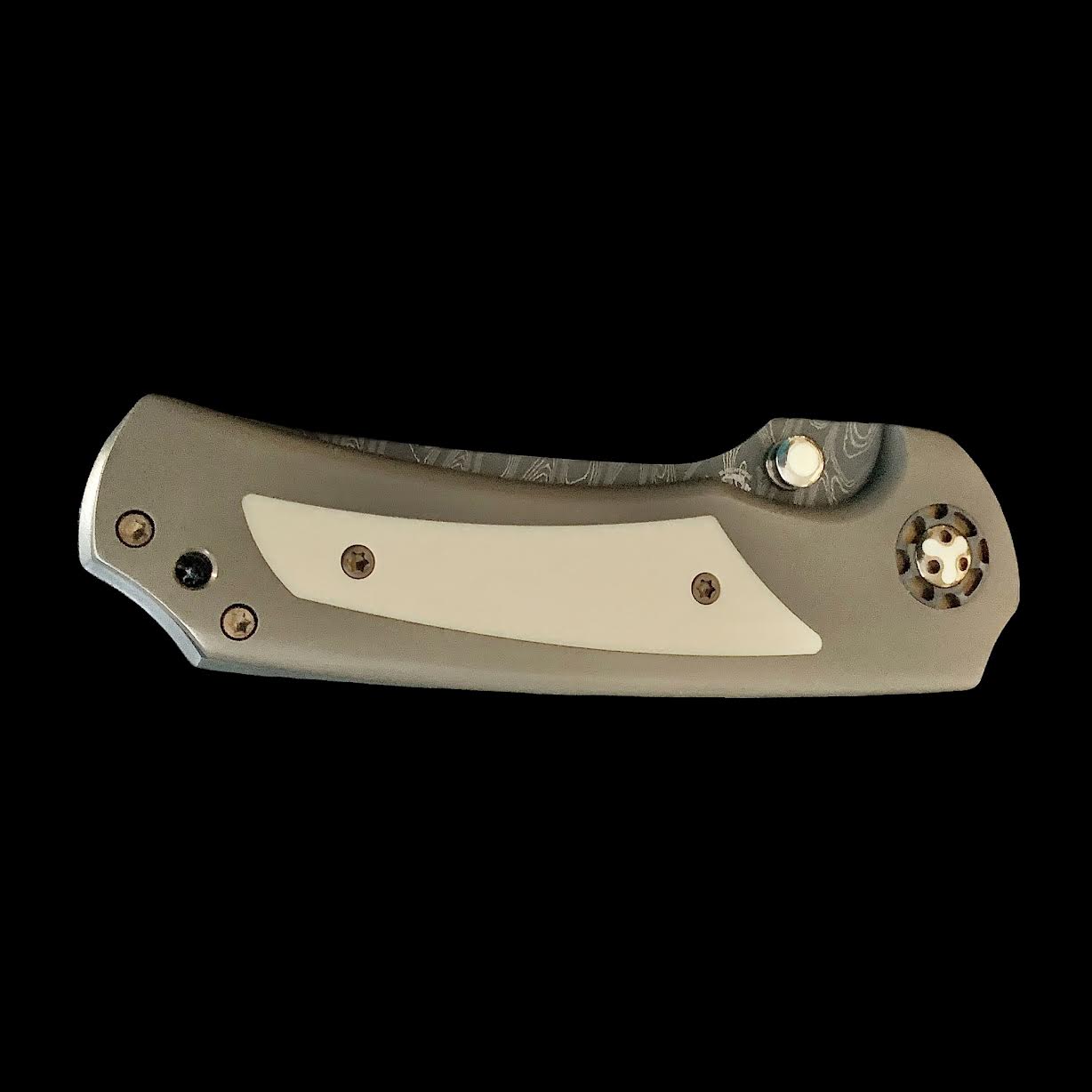 Burchtree Custom Dressed mini Persian in Westinghouse Micarta Mint (Pre-Owned)