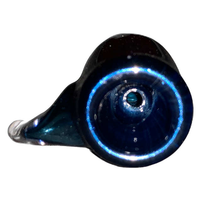 Hugh Glass Slate Blue Sparkle 14mm Slide New