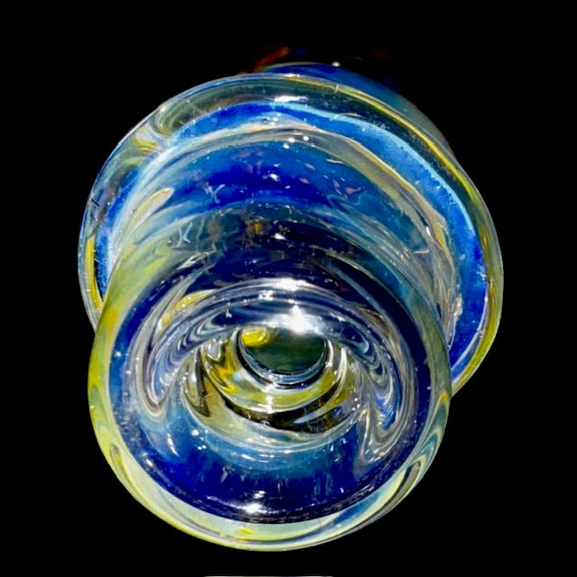 Bob Snodgrass Fumed “Bug Eyed” Top Hat Chillum New