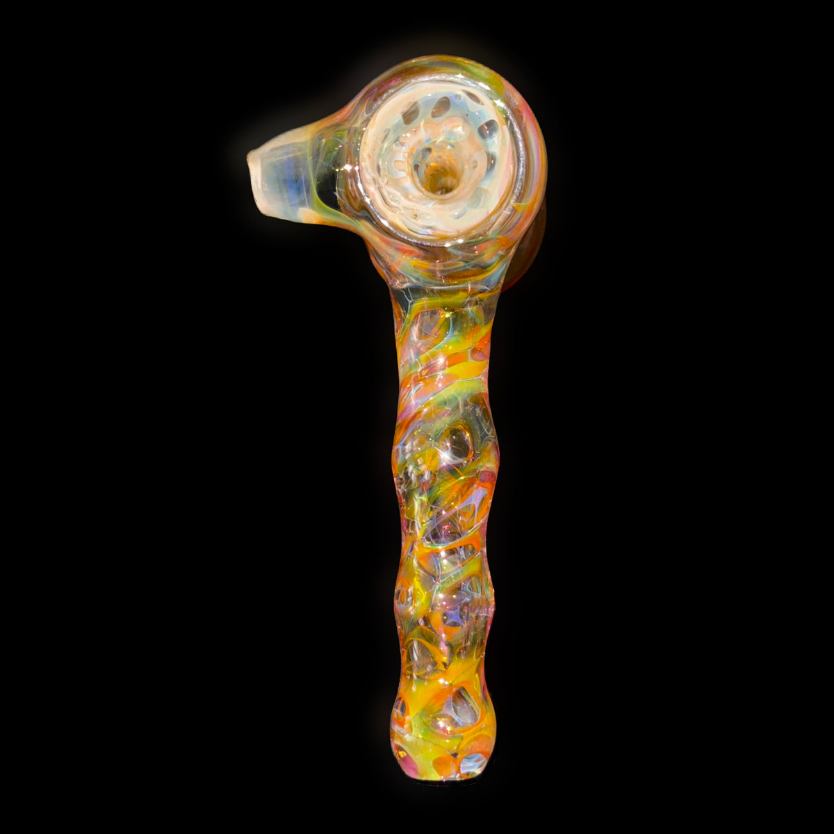 Brad Tenner Heady Psychedelic Fumed Hammer Bubbler New