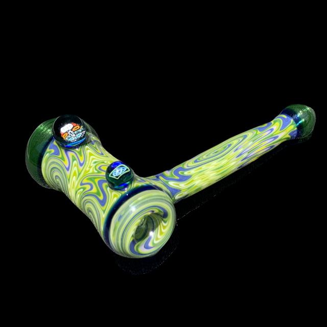 Chasteen Green Wigwag Hammer Bubbler New