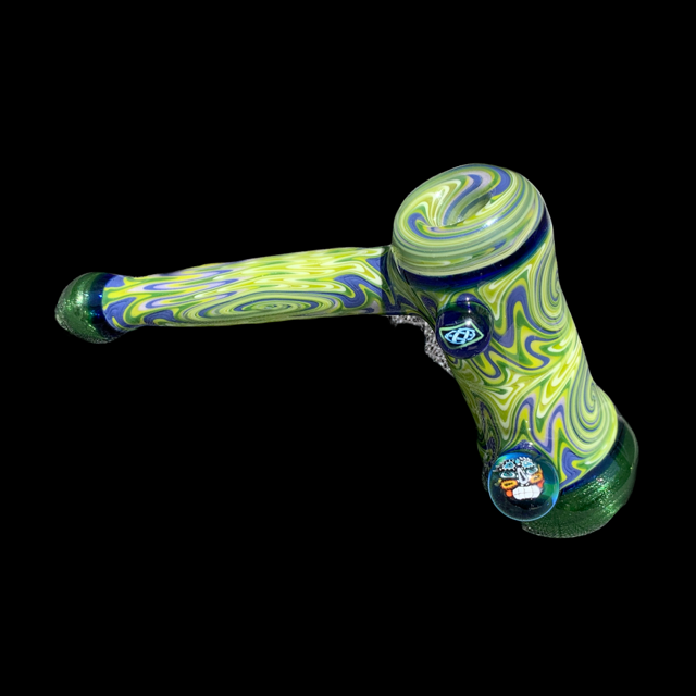 Chasteen Green Wigwag Hammer Bubbler New