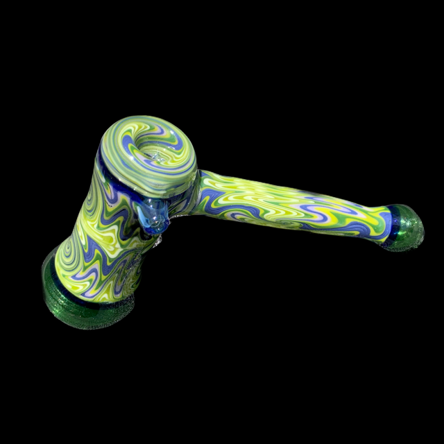 Chasteen Green Wigwag Hammer Bubbler New