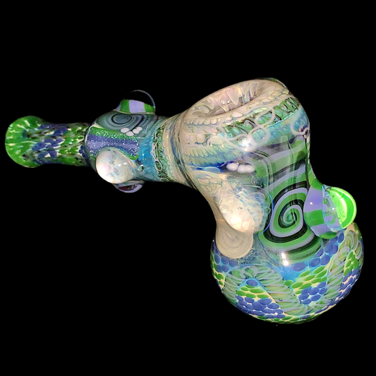 Glass Berry Heady OG Inside Out with Millie Inlays Hammer New #4