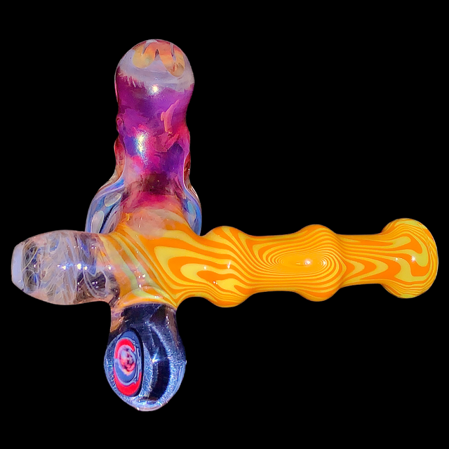 Travis Wigger Fumed Skull Line Work Dead Side Car New.
