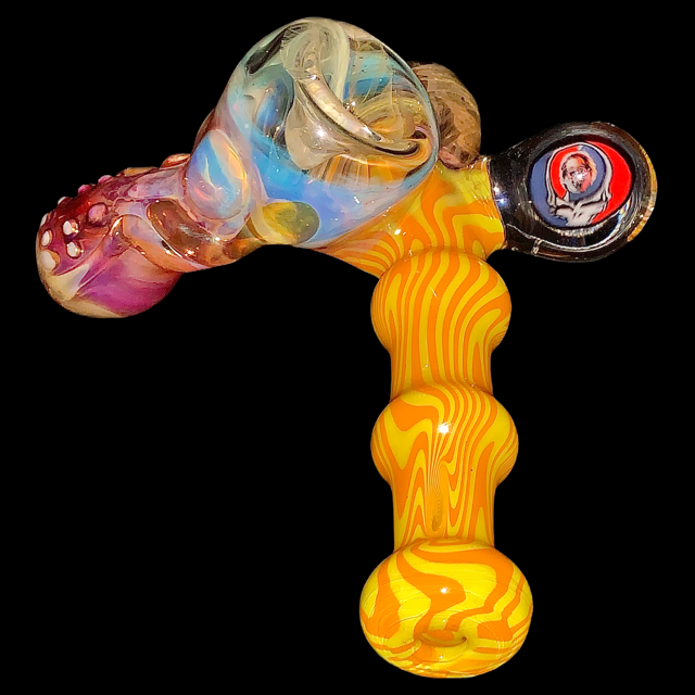 Travis Wigger Fumed Skull Line Work Dead Side Car New.