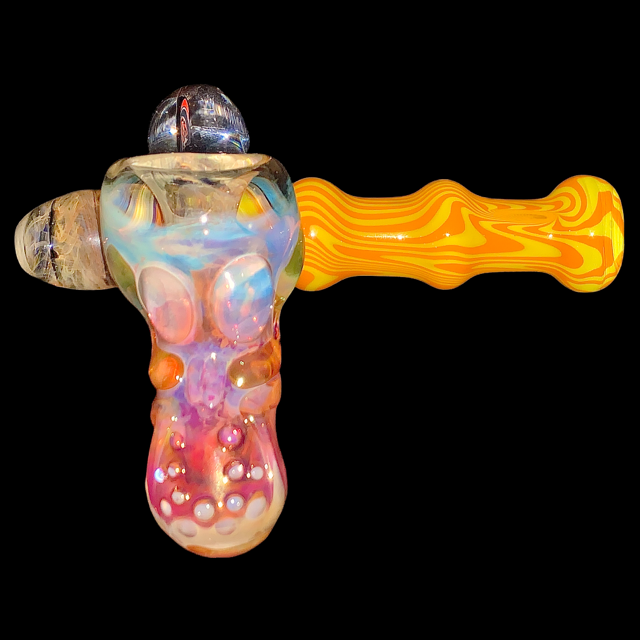 Travis Wigger Fumed Skull Line Work Dead Side Car New.