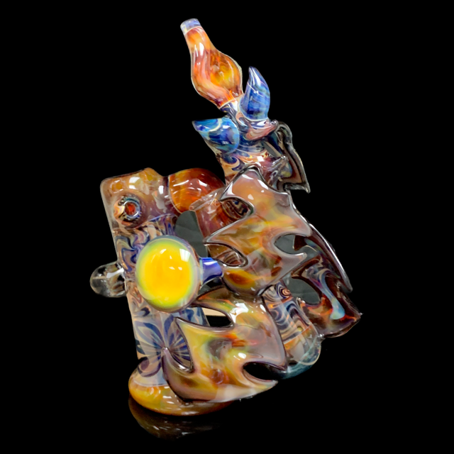 MNP Deluxe Heady Double Bubble Sherlock Bubbler '06 Mint