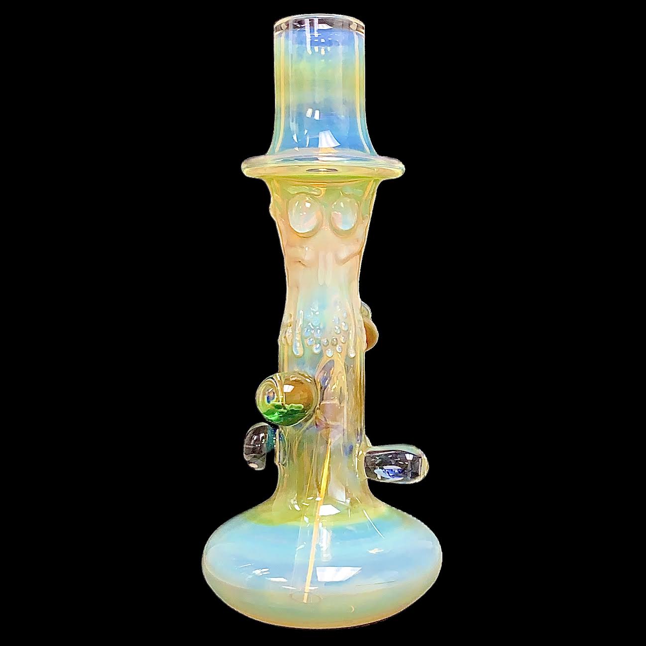 Travis Wigger Heady Dead Head Ships Bong New