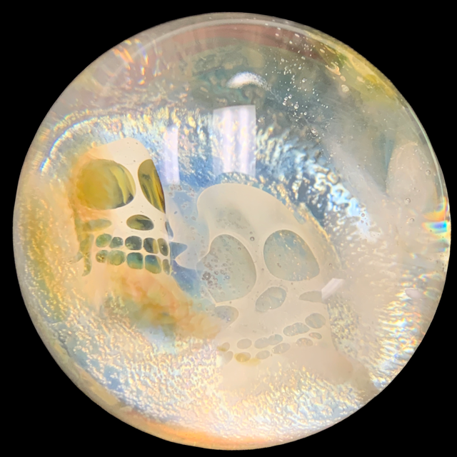 Bob Snodgrass & Bobby 4(Grandson) Massive Heady UV Marble New
