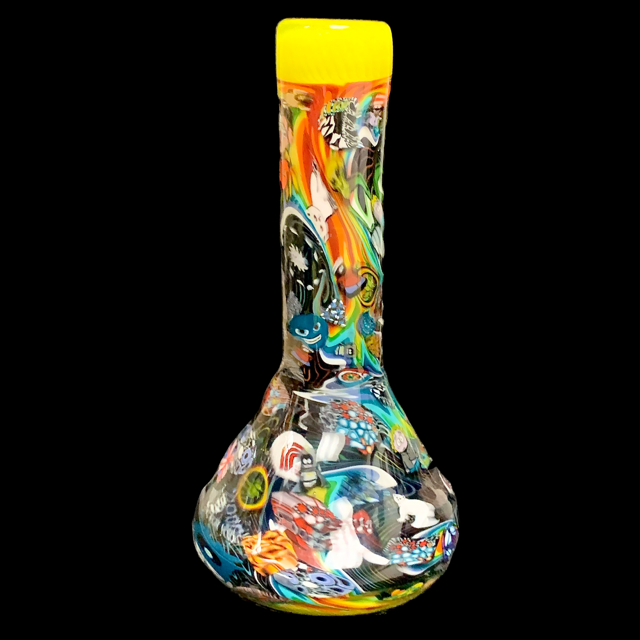 PeeJay Glass Heady Psychedelic Millie Tube #1 New