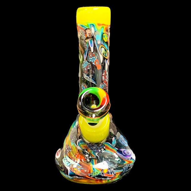 PeeJay Glass Heady Psychedelic Millie Tube #1 New