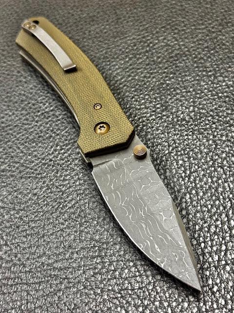 Ben Krein Custom Damascus Sage in GCM New from Maker