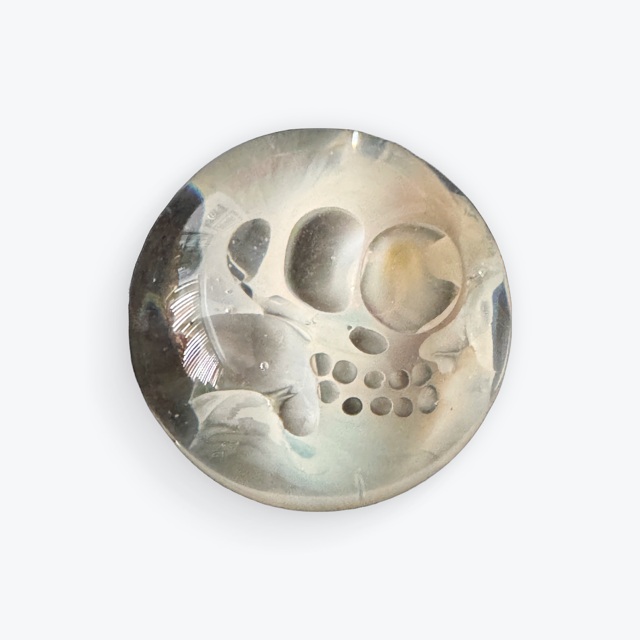 Bob Snodgrass Skull Marble 1"+ New