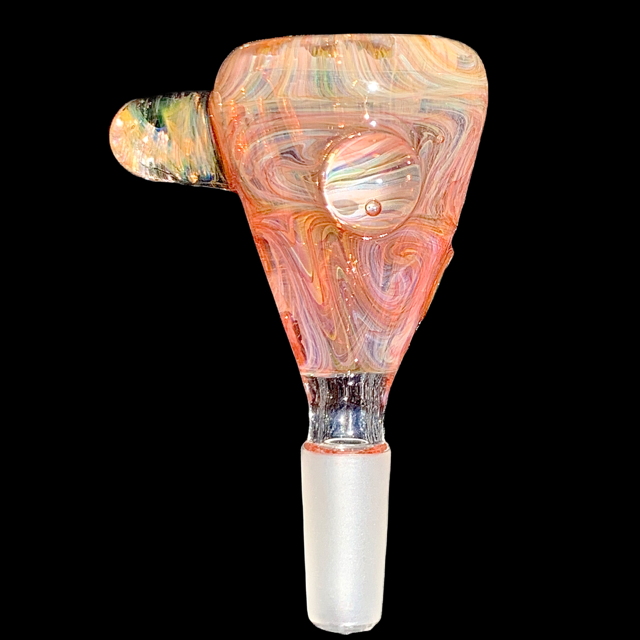 JS Rose Heady Fume 10mm Slide New #20