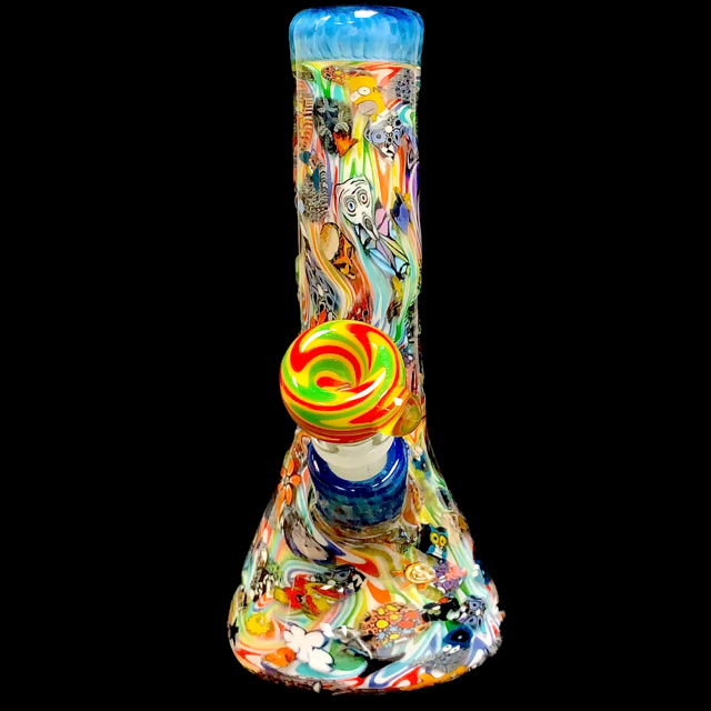 PeeJay Glass Heady Psychedelic Millie Tube New #3