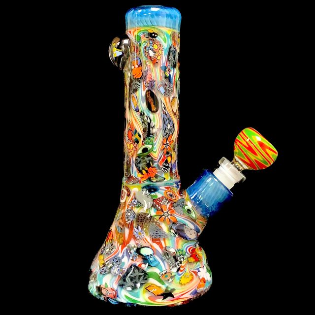 PeeJay Glass Heady Psychedelic Millie Tube New #3