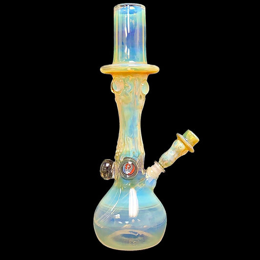 Travis Wigger Heady Glass on Glass Dead Head Dead Bong New #1