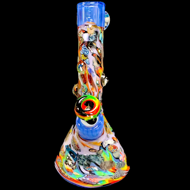 PeeJay Glass Heady Psychedelic Millie Tube New #4