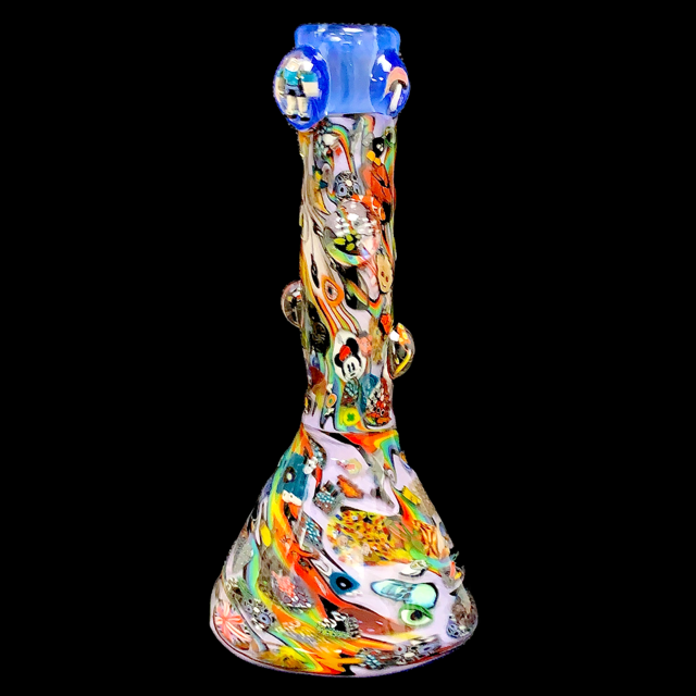 PeeJay Glass Heady Psychedelic Millie Tube New #4