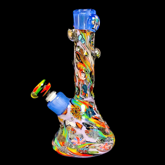 PeeJay Glass Heady Psychedelic Millie Tube New #4