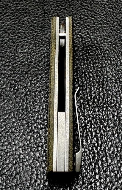 Ben Krein Custom Damascus Sage in GCM New from Maker