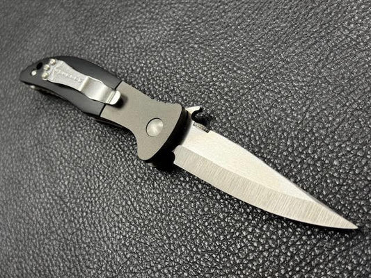 Emerson Custom Gentleman Jim in Black Micarta Like New in box.