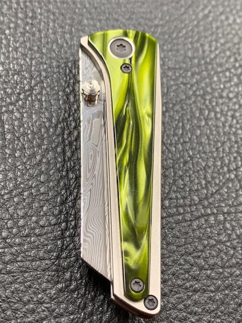 Bober Custom 3.2.12 in Damasteel and Kirinite New from CCKS